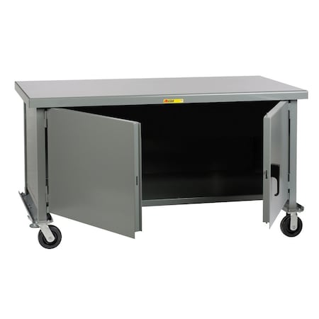 Little Giant Mobile Cabinet Workbench, 3600 lb., 36x72" WWC-3672-6PHFL